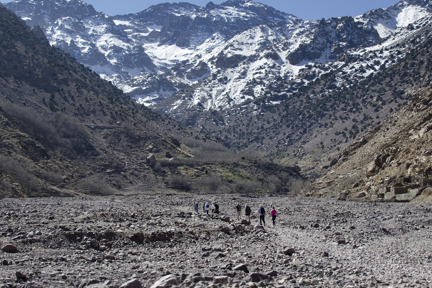 Marrakech – Imlil (1700) – Refuge de Toubkal (3200m)